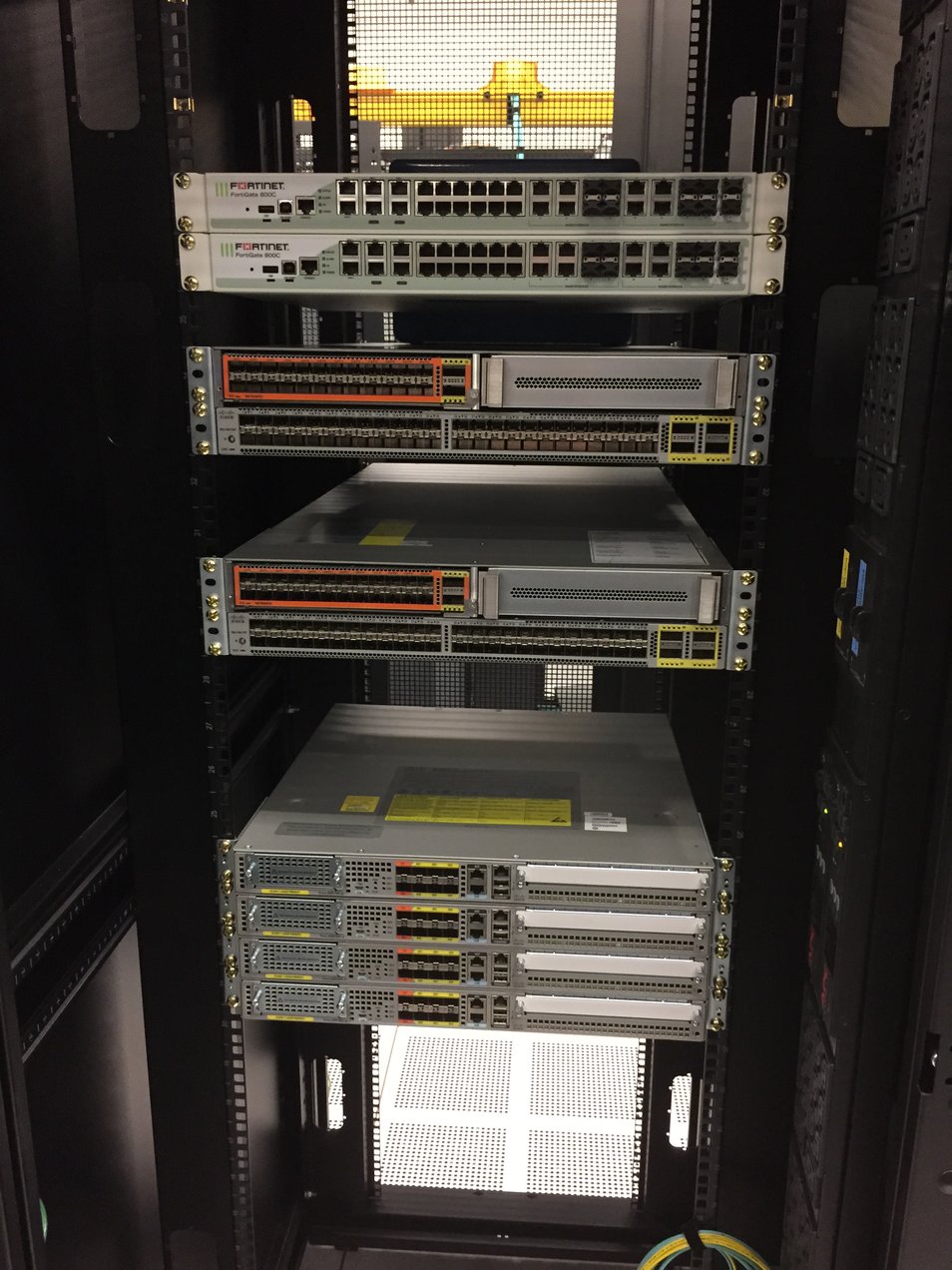 Denver Network - Racked